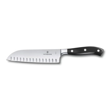 Victorinox - Kuchyňský nůž santoku GRAND MAITRE 17 cm černá
