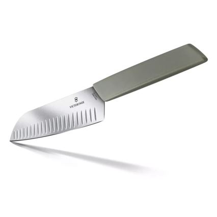 Victorinox - Kuchyňský nůž santoku SWISS MODERN 17 cm zelená