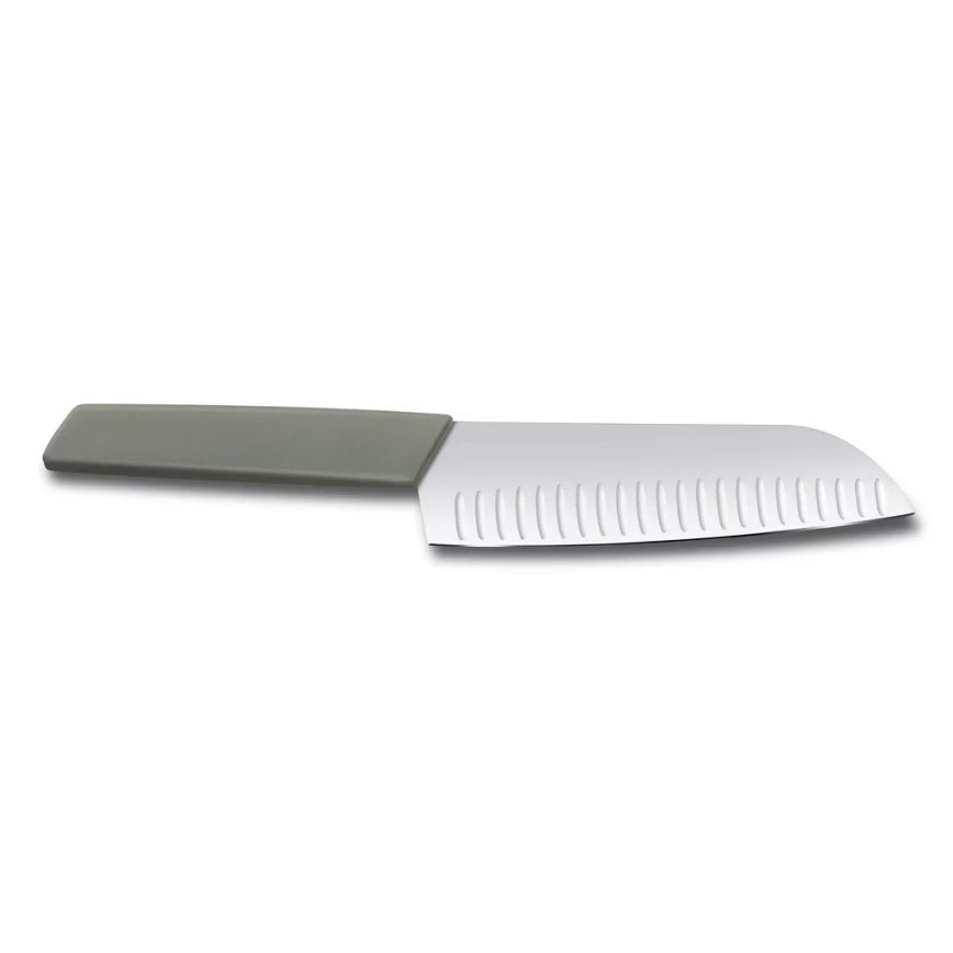 Victorinox - Kuchyňský nůž santoku SWISS MODERN 17 cm zelená