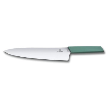 Victorinox - Kuchyňský nůž SWISS MODERN 25 cm tyrkysová