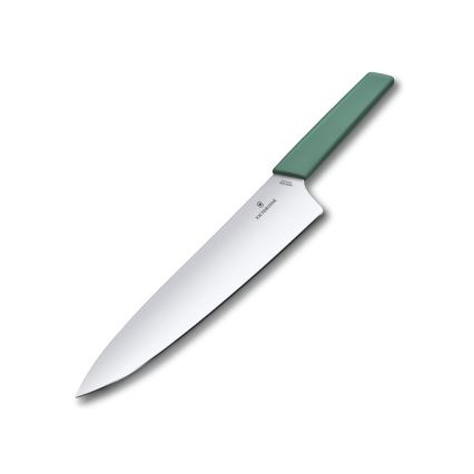 Victorinox - Kuchyňský nůž SWISS MODERN 25 cm tyrkysová