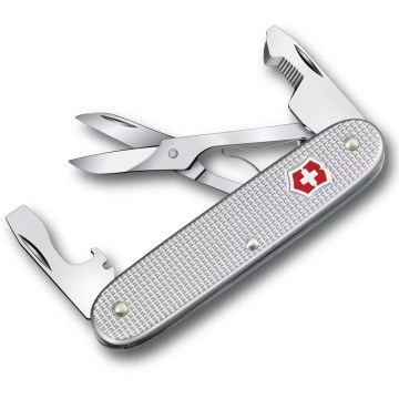 Victorinox - Multifunkční kapesní nástroj COMPANION SLIM ALOX 9,3 cm/6 funkcí stříbrná