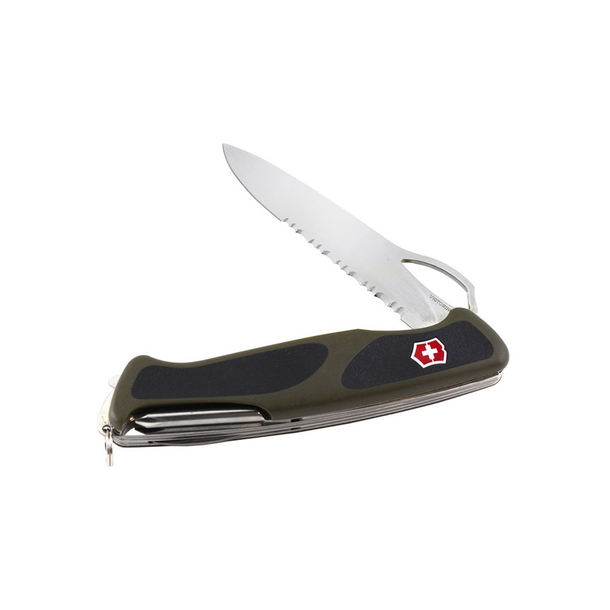Victorinox - Multifunkční kapesní nůž 13 cm/12 funkcí zelená/černá