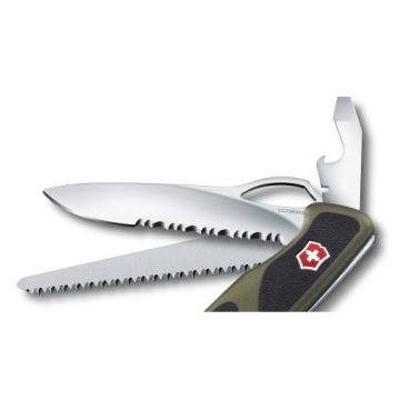 Victorinox - Multifunkční kapesní nůž 13 cm/12 funkcí zelená/černá
