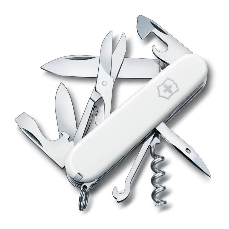 Victorinox - Multifunkční kapesní nůž 9,1 cm/14 funkcí bílá