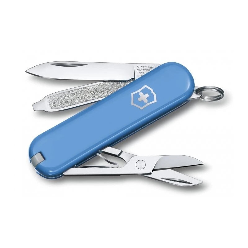 Victorinox - Multifunkční kapesní nůž CLASSIC SD 5,8 cm/7 funkcí světle modrá