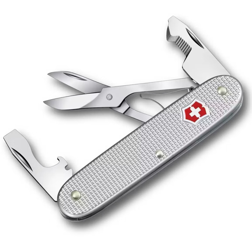 Victorinox - Multifunkční kapesní nůž COMPANION SLIM ALOX 9,3 cm/6 funkcí stříbrná