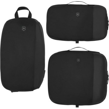 Victorinox - Sada cestovních organizérů Travel Essentials 3 ks černá