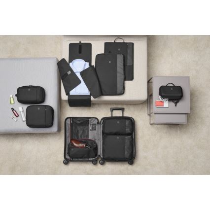 Victorinox - Sada cestovních organizérů Travel Essentials 3 ks černá