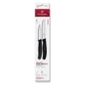 Victorinox - Sada kuchyňských nožů na zeleninu SWISS CLASSIC 2 ks černá
