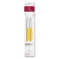 Victorinox - Sada kuchyňských nožů na zeleninu SWISS CLASSIC 8 cm 2 ks žlutá