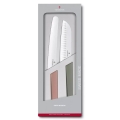 Victorinox - Sada kuchyňských nožů SWISS MODERN 2 ks pestrobarevná