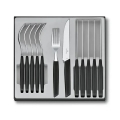 Victorinox - Sada příborů SWISS MODERN 12 ks černá