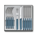 Victorinox - Sada příborů SWISS MODERN 12 ks modrá
