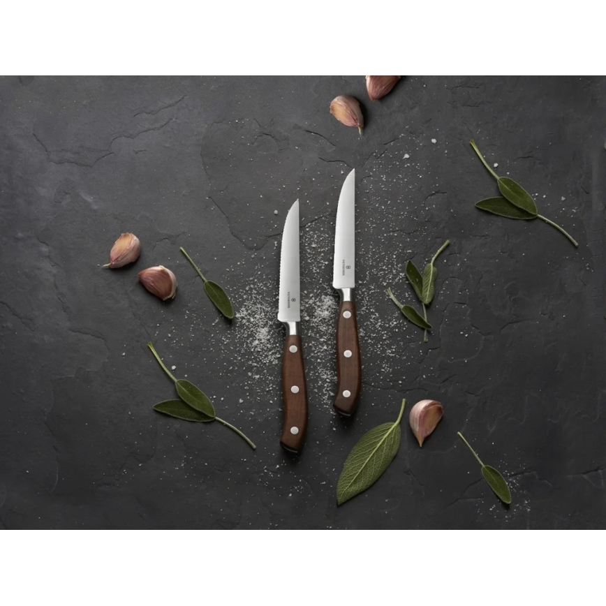 Victorinox - Sada steakových nožů GRAND MAITRE 12 cm 2 ks javor