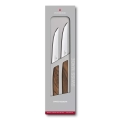Victorinox - Sada steakových nožů SWISS MODERN 12 cm 2 ks ořech