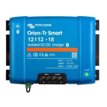 Victron Energy - Chytrá nabíječka olověných baterií 220W/12-18A IP43 izolovaná