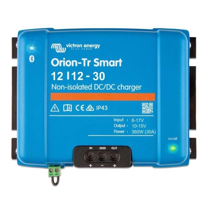 Victron Energy - Chytrá nabíječka olověných baterií 360W/12-30A IP43 neizolovaná