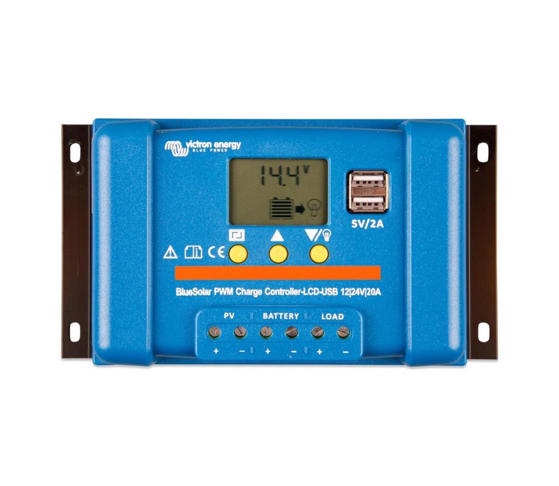 Victron Energy Victron Energy - Regulátor solárního nabíjení PWM 12/24V/20A HD0280