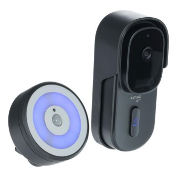 Videozvonek se senzorem pohybu 5MPx 1440p 5200 mAh Wi-Fi IP65 antracit