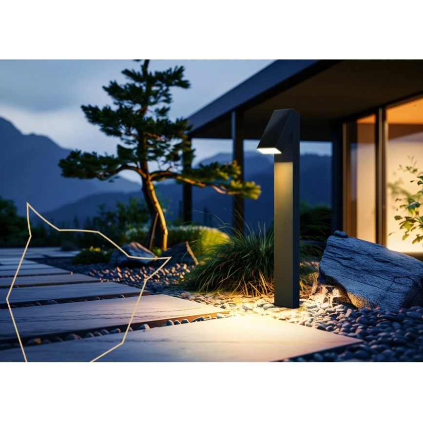 Viking - LED Solární lampa LED/1,4W/3,7V IP65 3000K