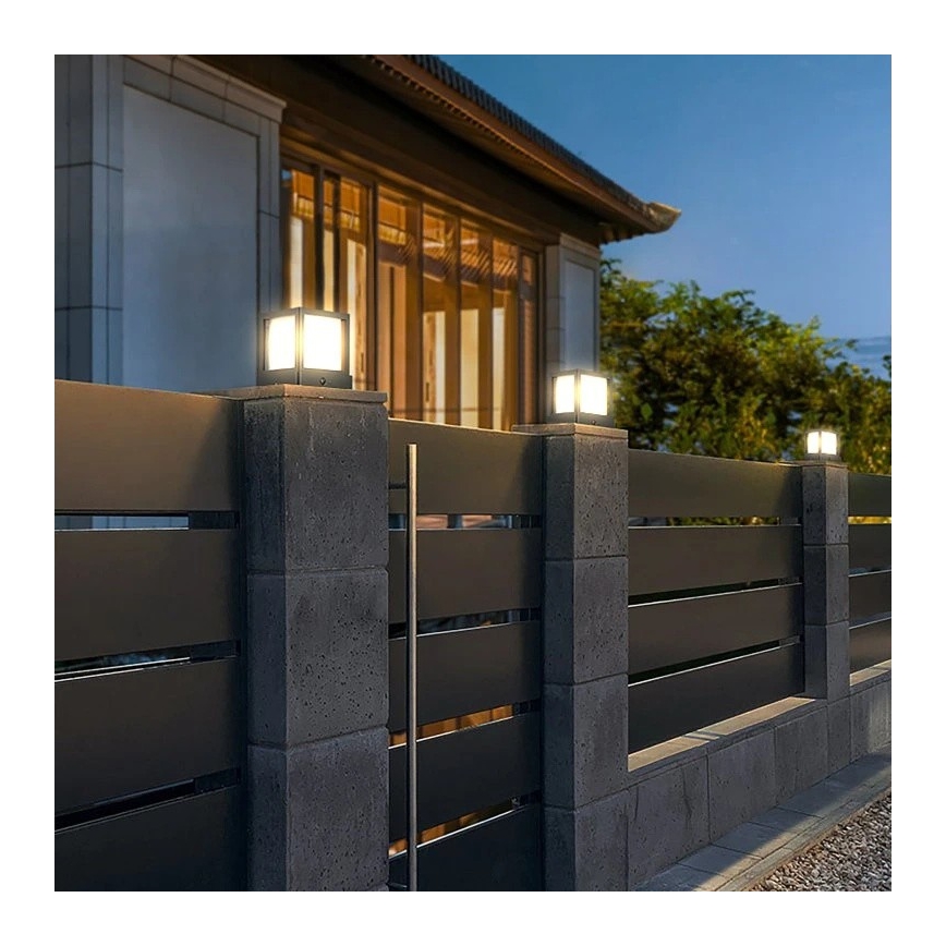 Viking - LED Solární lampa se senzorem LED/1,4W/3,7V IP54 4000K 2000 mAh