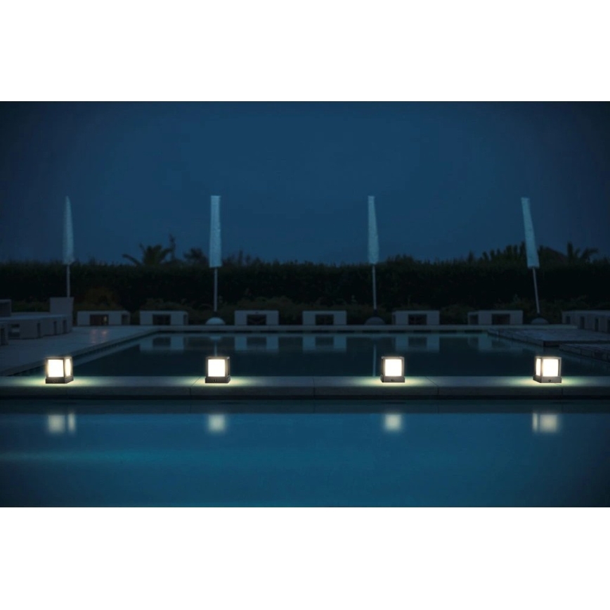 Viking - LED Solární lampa se senzorem LED/1,4W/3,7V IP54 4000K 2000 mAh