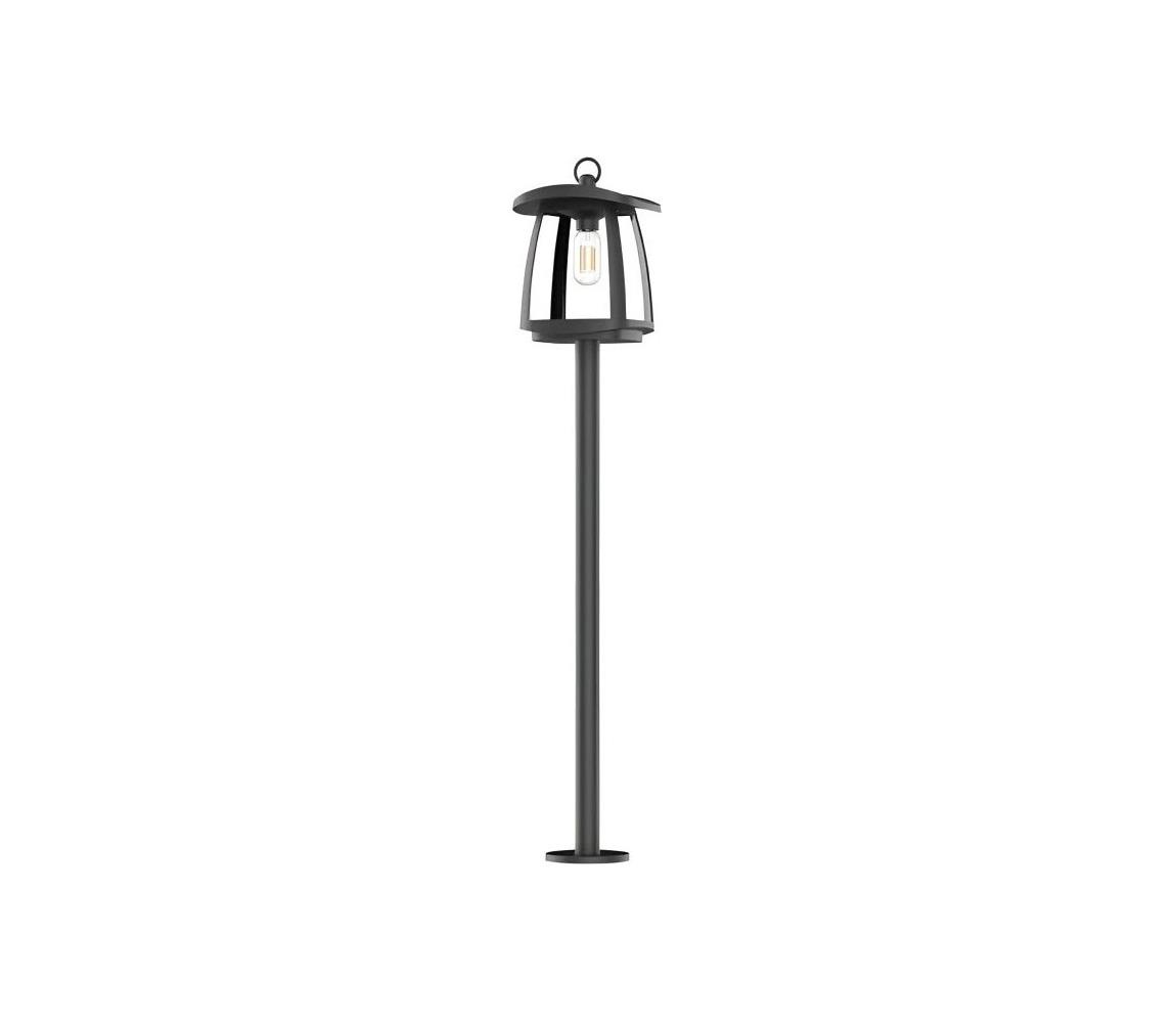Viking Technology Viking - LED Solární lampa se senzorem LED/2W/3,7V IP54 4000K 2000 mAh VSR10L Černá