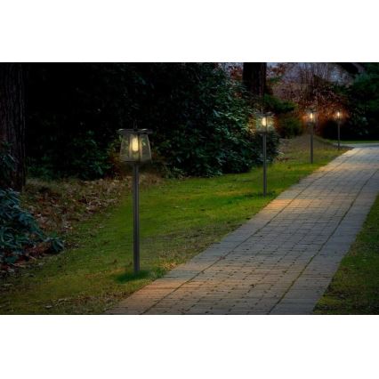 Viking - LED Solární lampa se senzorem LED/2W/3,7V IP54 4000K 2000 mAh