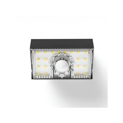 Viking - LED Solární nástěnné svítidlo se senzorem LED/3,7V IP54 3000/4000K 2000 mAh