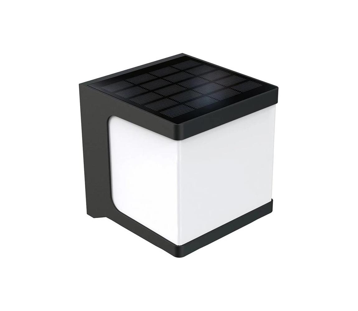 Viking Technology Viking - LED Solární nástěnné svítidlo se senzorem LED/1,5W/3,7V IP54 4000K VSR18 Černá