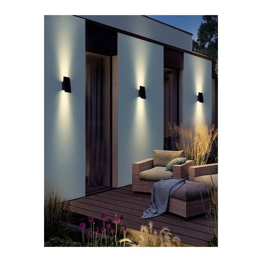 Viking - LED Stmívatelné solární nástěnné svítidlo LED/1,5W/3,7V IP65 4000K 2000 mAh