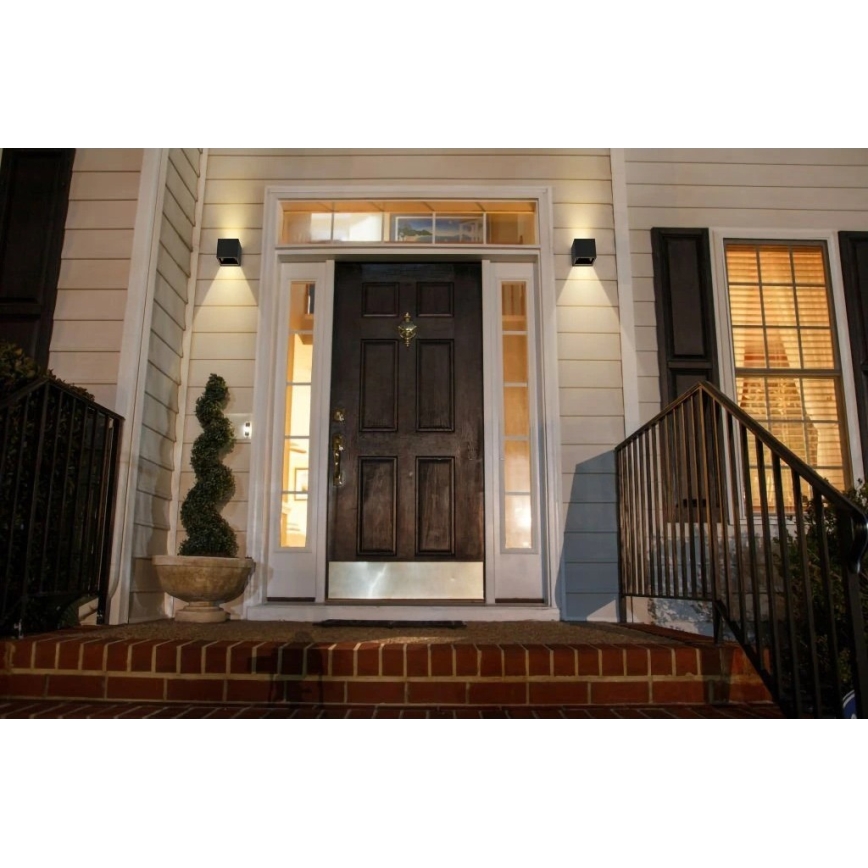 Viking - LED Stmívatelné solární nástěnné svítidlo LED/1W/3,7V IP54 4000K 2000 mAh