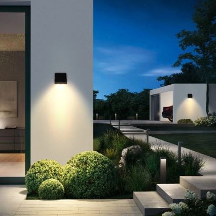 Viking - LED Stmívatelné solární nástěnné svítidlo se senzorem LED/2W/3,7V IP54 4000K 2000 mAh