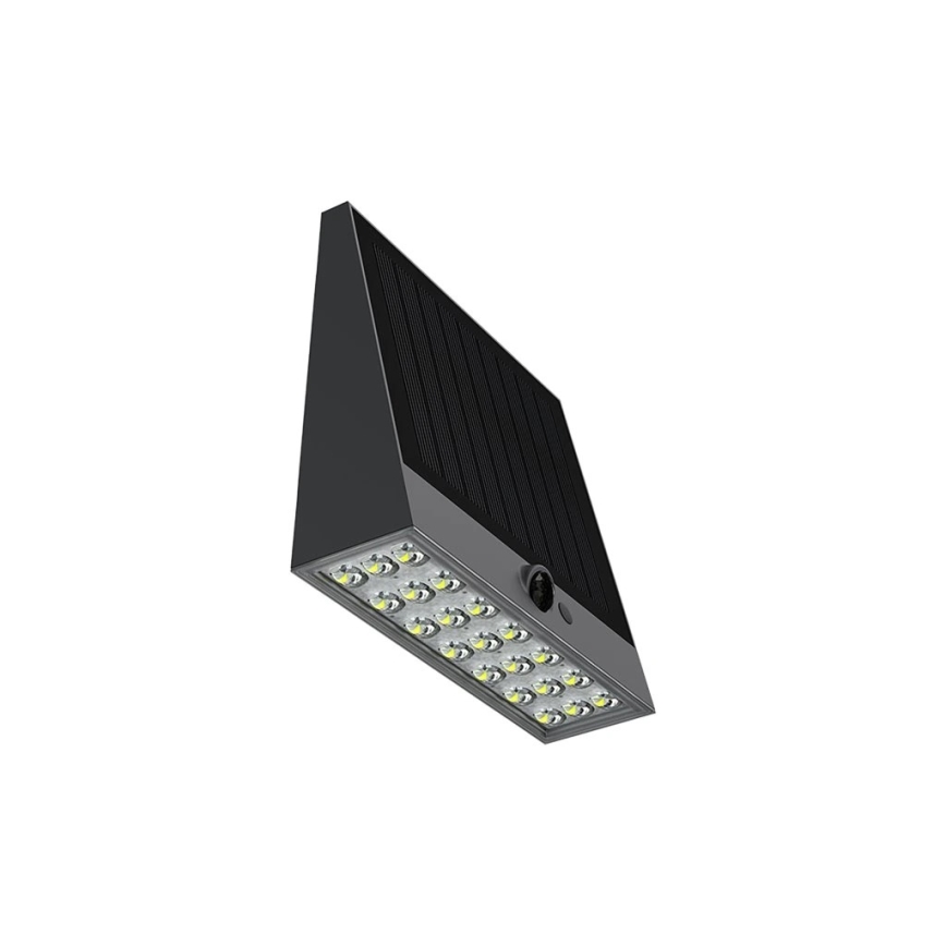 Viking - LED Stmívatelné solární nástěnné svítidlo se senzorem LED/2W/3,7V IP54 4000K 2000 mAh