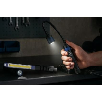 Viking - LED Stmívatelná nabíjecí svítilna 3v1 LED/5V IPX4 380 lm 2200 mAh