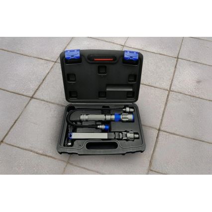 Viking - LED Stmívatelná nabíjecí svítilna 3v1 LED/5V IPX4 380 lm 2200 mAh