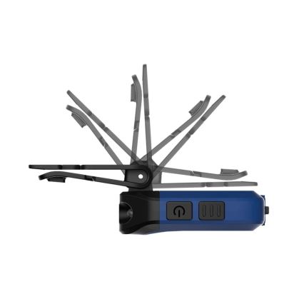 Viking - LED Stmívatelná nabíjecí svítilna se senzorem a červeným světlem LED/5V IPX4 200 lm 500 mAh