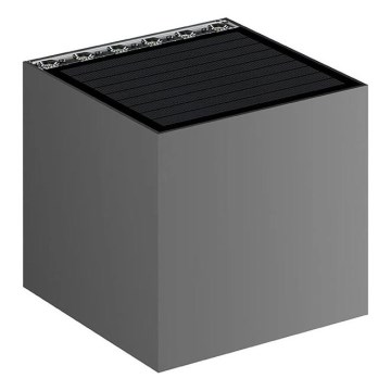 Viking - LED Stmívatelné solární nástěnné svítidlo LED/1W/3,7V IP54 4000K 2000 mAh