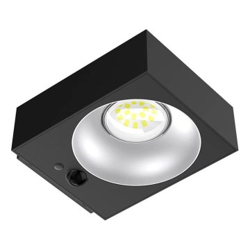 Viking - LED Stmívatelné solární nástěnné svítidlo se senzorem LED/2W/3,7V IP65 4000K 2000 mAh