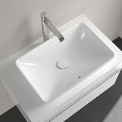 Villeroy & Boch 41135501 - Umyvadlo na desku VENTICELLO 55,5x36 cm keramika/bílá