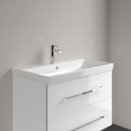Villeroy & Boch 41568001 - Závěsné umyvadlo AVENTO 80x47 cm keramika/bílá
