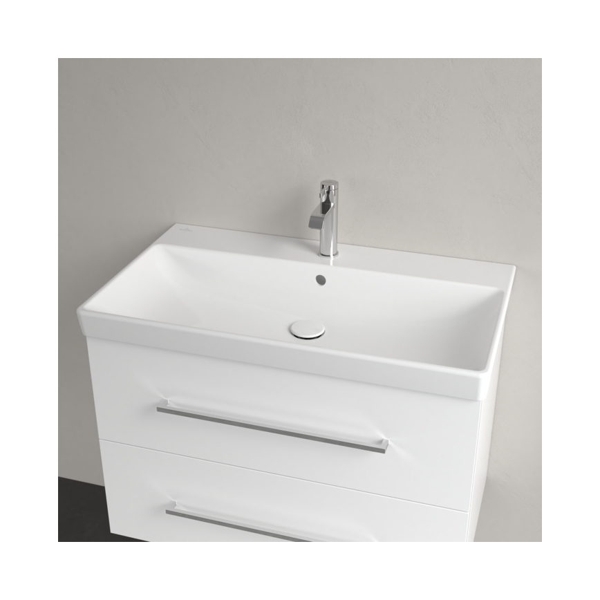 Villeroy & Boch 41568001 - Závěsné umyvadlo AVENTO 80x47 cm keramika/bílá