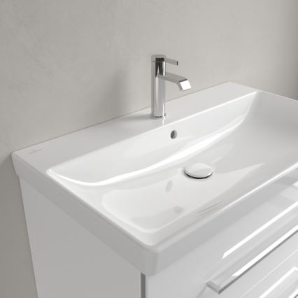 Villeroy & Boch 41568001 - Závěsné umyvadlo AVENTO 80x47 cm keramika/bílá