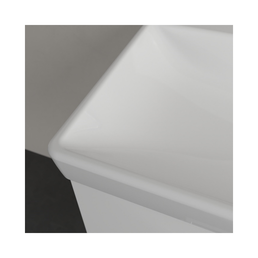 Villeroy & Boch 41568001 - Závěsné umyvadlo AVENTO 80x47 cm keramika/bílá