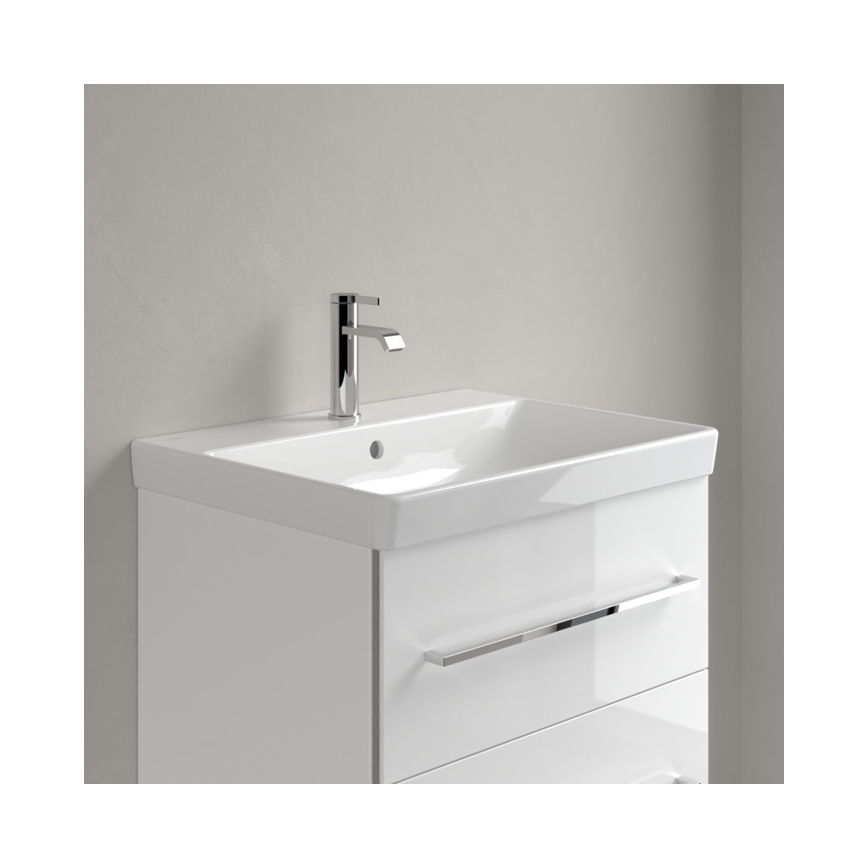 Villeroy & Boch 41586001 - Závěsné umyvadlo AVENTO 60x47 cm keramika/bílá