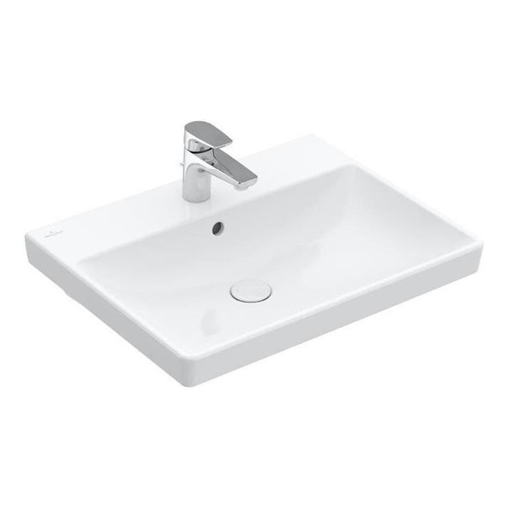 Villeroy & Boch 415860R1 - Závěsné umyvadlo AVENTO 60x47 cm keramika/bílá