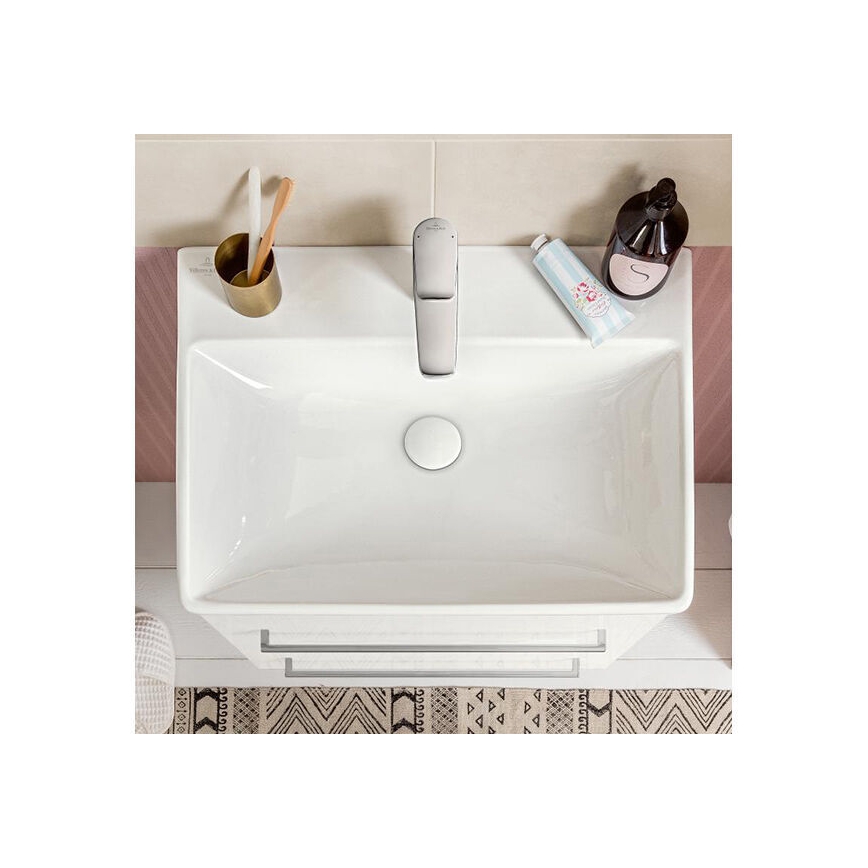 Villeroy & Boch 415860R1 - Závěsné umyvadlo AVENTO 60x47 cm keramika/bílá