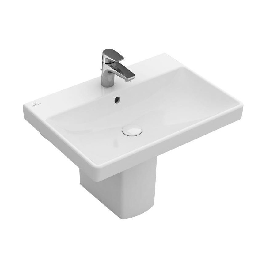 Villeroy & Boch 415860R1 - Závěsné umyvadlo AVENTO 60x47 cm keramika/bílá