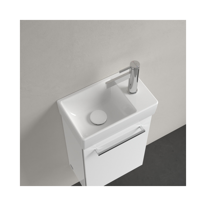 Villeroy & Boch 43003L01 - Závěsné umyvadlo AVENTO 36x22 cm keramika/bílá